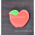 Factory Offer PU Leather Apple Shaped Tag